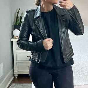 Leather jacket